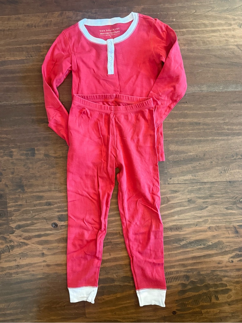 The Beaufort Bonnet Company Red Kids Leggings and Top Set